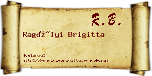 Ragályi Brigitta névjegykártya
